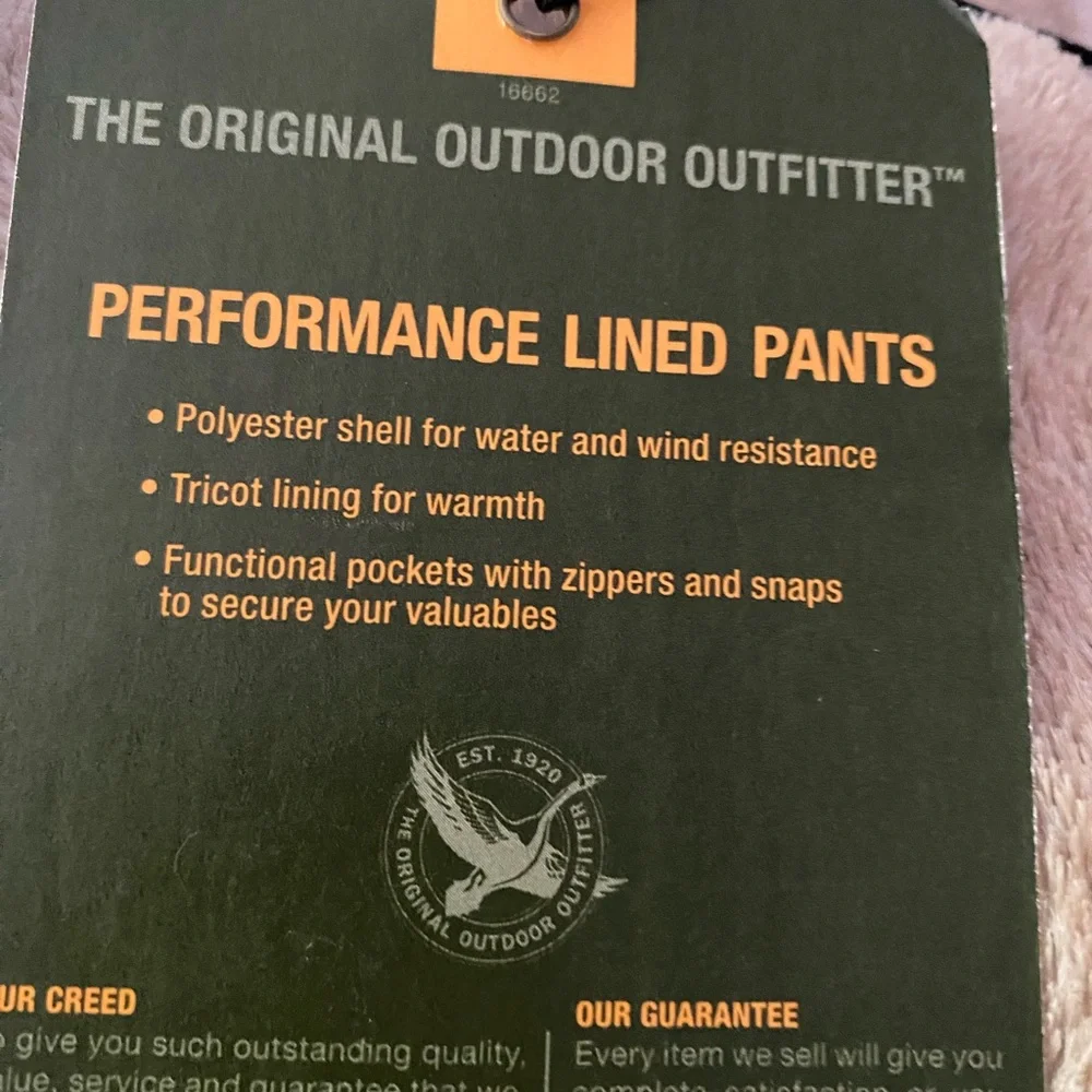 Eddie Bauer Performance lined pants - Picture 2 of 6